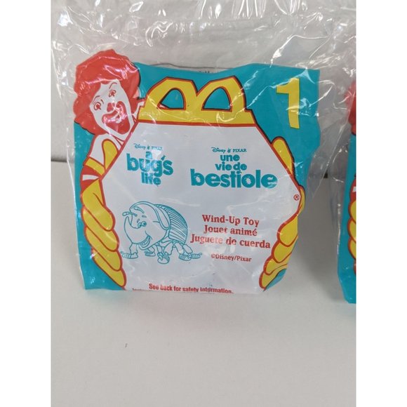 McDonald's A Bug's Life Toys From 1998 Sealed Bag Set of 2 - Picture 2 of 4